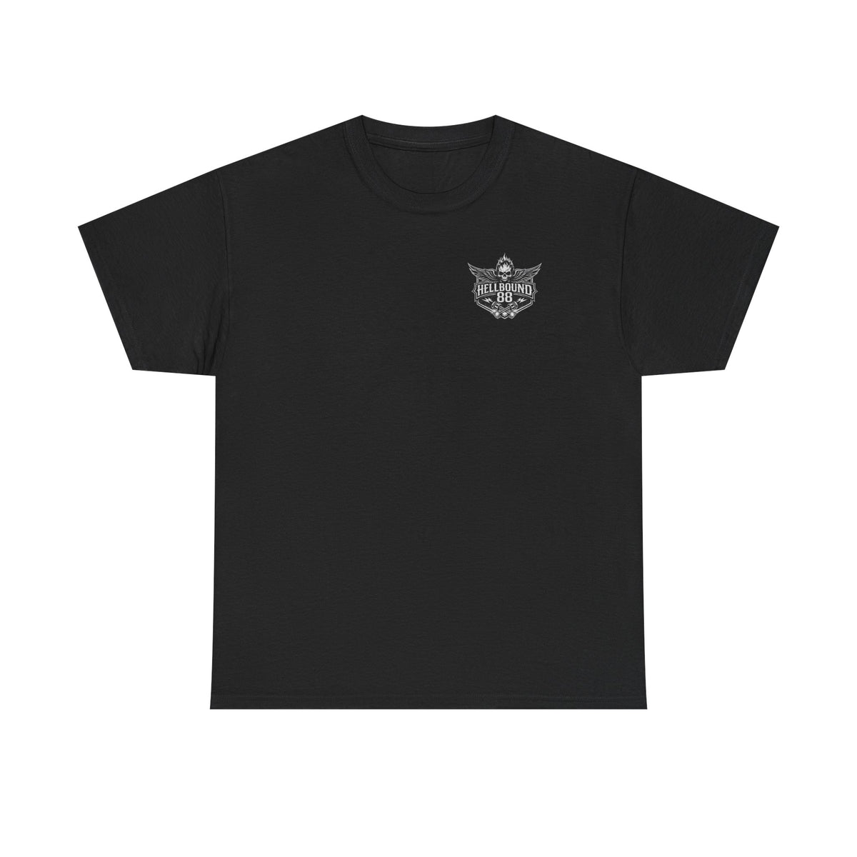Hellbound88 Dead End Motorcycle T-Shirt/ Vintage Biker Graphic Tee