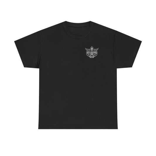 Hellbound88 Dead End Motorcycle T-Shirt/ Vintage Biker Graphic Tee